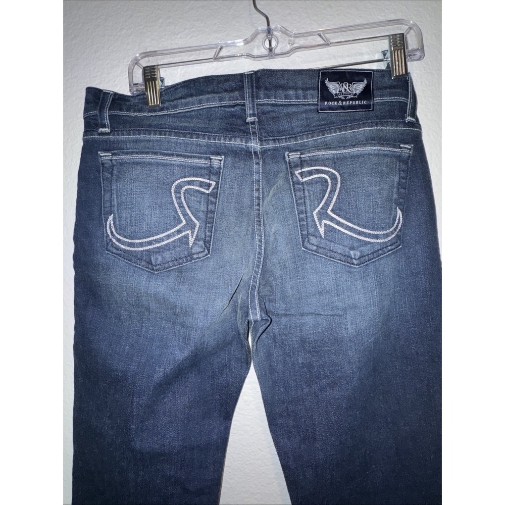 Vintage Rock &‎ Republic Kasandra Women's Jeans 29 Y2K Low Rise 🇺🇸 Made NWOT